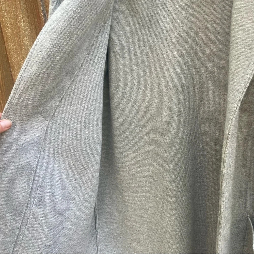 MAGASCHONI Women’s Gray Open Front Cardigan Sweater Wool Blend Size Small - Picture 6 of 10